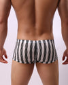 MID-RISE STRIPED TRUNKS - nutzcase