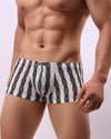 MID-RISE STRIPED TRUNKS - nutzcase