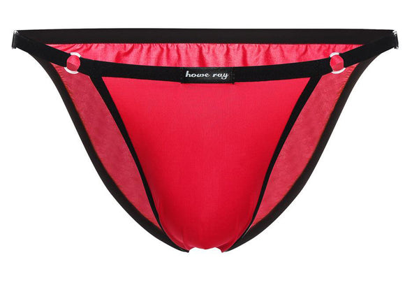 ICE SILK BULGE BRIEF WITH ADJUSTABLE STRING WAISTBAND - nutzcase
