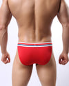 ICE SILK BIKINI WITH STRIPED WAISTBAND - nutzcase