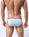 ICE SILK BIKINI WITH STRIPED WAISTBAND - nutzcase