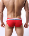 ICE SILK BRIEFS WITH STRIPED WAISTBAND - nutzcase