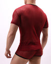 LACE- MESH T-SHIRT - nutzcase
